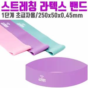 더바디시크릿 라텍스 OZ 밴드 0.45mm 홈트레이닝 헬스 [BGD54551]