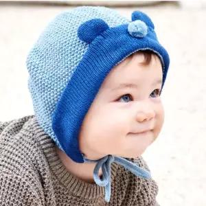 모모프렌즈 아기 보넷 곰돌이 니트 모자 유아 보넷 [BOE98238]