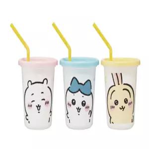 올데이 치이카와 스트로 텀블러 3종 세트 320ML 빨대컵