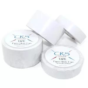 CRS 크로스 피겨 스케이트 테이프 3/4인치 화이트 스 가죽 부츠 보호용 반짝이는 보호로 더욱 아름답게
