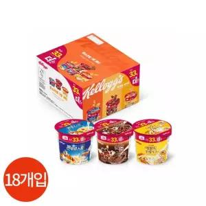 켈로그 컵 시리얼 40g x 18개