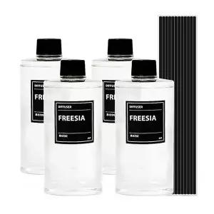 JSP디퓨저 2000ml(500ml 4개)액+스틱12개
