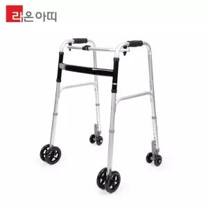 라온아띠 접이식 바퀴형 워커 KCS-202 보행보조기