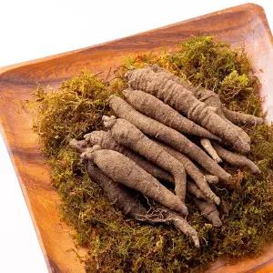 [미식한가] 제주산 향긋한 흙 더덕 1kg (중품)
