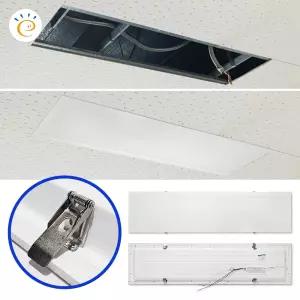 건식 LED 매입평판등 고효율 클립형 1280x320 50W
