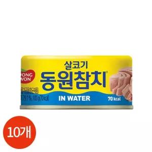 동원 참치 인 워터 100g x 10개