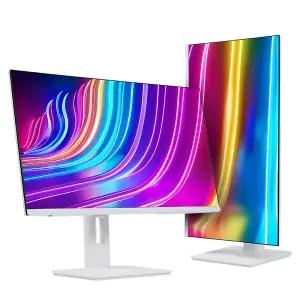 크로스오버 27QD166CM QHD iPS USB-C 화이트 Ai 멀티스탠드 모니터 (무결점)