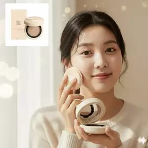 정샘물 스킨 누더 커버레이어 쿠션 (본품+리필)/21호 엔라이트