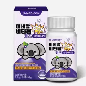 메디콕 미네랄 비타붐 멀티비타민 어린이 키즈 60정