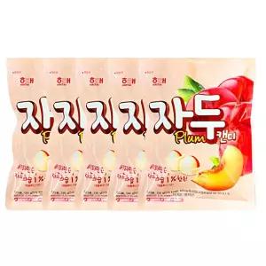 자두사탕 자두맛사탕 해태자두캔디 자두맛캔디 추억의사탕 5개 서치생활