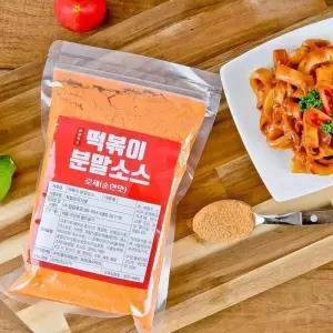 떡볶이 양념장 분말 로제떡볶이 소스 500g 순한맛 로제 떡볶이 가루 로제소스 로제가루 (18016739)
