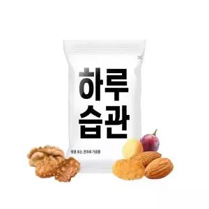 [하루견과] 하루한봉 하루습관 20g 100봉