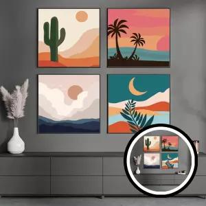 DIY 색칠하기 캔버스 유화 그리기 그림 명화 페인팅 미술 키트 아트 TLa0858