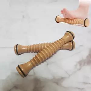 바로홈트 발롤러 풋롤러 발바닥 지압봉 지압기 대나무 밟기 발지압