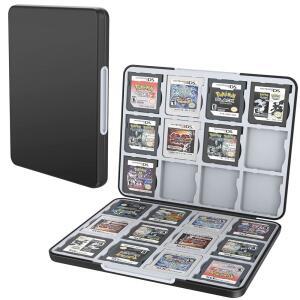 닌텐도 3DS 3DS 3DSXL 2DS 2DS DSi용 하이잉 게임 카드 케이스, 24개의 카드 슬롯이 있는 휴대용 3DS 2DS 게임 카트리지 홀더 보관함