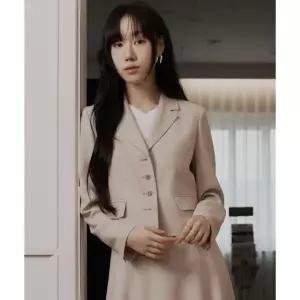 올리비아로렌 sh06 메탈 버튼 셋업 자켓  VOCGA5M3231