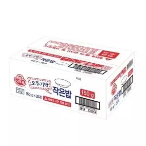 630948C1781016532 오뚜기 오뚜기밥 작은밥 150g x 30개 700688