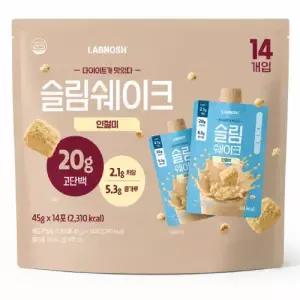랩노쉬 슬림쉐이크 45g x 14개 - 인절미