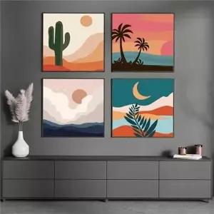 diy 유화 그리기 유화 캔버스 그리기 초보자 페인팅 선물 그림 미술