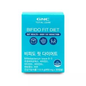 GNC 비피도 핏 다이어트 유산균 450mg x 30캡슐 X 1박스 I W