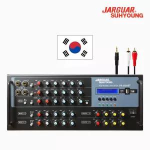 쟈가 PA-606BT 국산 블루투스앰프 파워앰프 4채널 800W 노래방 업소용 음악감상용