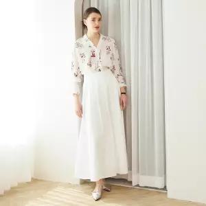 [원래가 239,000원] 나이스클랍 스티치 롱 스커트 N252MWS420