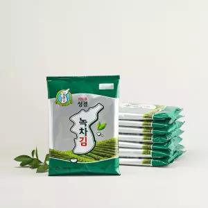 성경김 녹차김 전장 조미김 집밥 반찬 가정 식당 맛있는 김 30g 10개 MNS