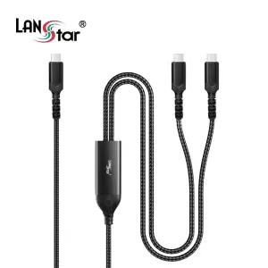 USB C to 2 in 1 케이블. 140W 지원 30961회사충전기 테블릿충전기 여행용충전기
