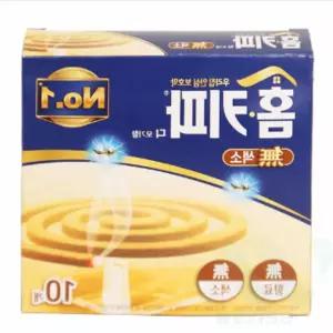 태우는 모기향 10P 모기박멸 가정용벌레퇴치기 가정용해충퇴치기 모기차단