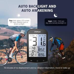 GPS 자전거 컴퓨터 무선 CYCPLUS M1 방수 속도계 주행 거리계 ANT + 블루투스 5.0 사이클링 액세서리