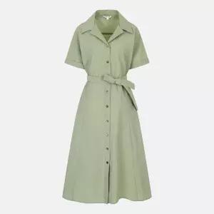 [원래가299,000원] 나이스클랍 벨티드 자수 드레스 N242MWO428