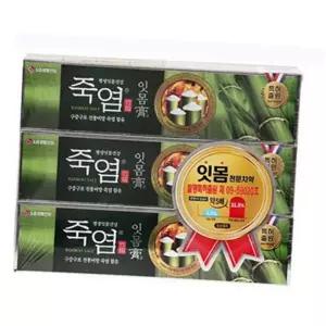 죽염 치약 잇몸고, 120g, 3개