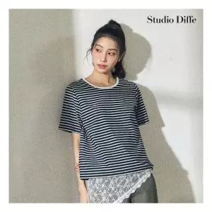 스튜디오디페 링거 스트라이프 티셔츠 3종 런칭 가격 69,900원