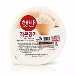 햇반 백미 작은공기 130g 36개