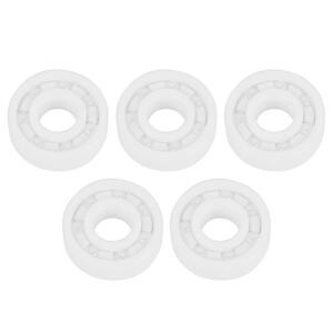 전체 세라믹 베어링 지르코니아 산화 Zro2 볼 흰색 6000-2RS 10x26x8mm 5개