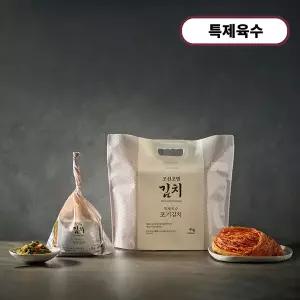[피코크] 조선호텔 포기김치 4kg + 열무김치 1.5kg