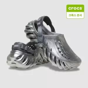 크록스 에코 클로그 메탈 스포츠 남녀공용 샌들 214109-1FS