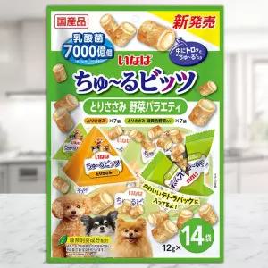 이나바 강아지 츄르비츠 버라이어티 간식 14p 혼합맛