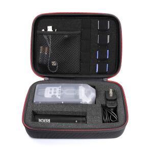 ZOOM H1, H2N, H5, H6, F8, Q8 핸디 뮤직 레코더용 DIY 폼 인레이가 포함된 전문 휴대용 케이스