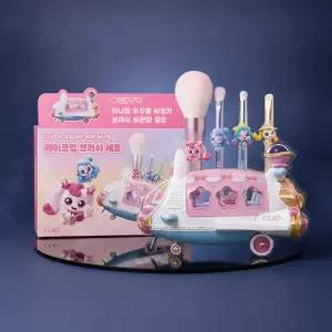 [티니핑 콜라보] 클리오 메이크업 브러쉬 세트 (+브러쉬꽂이) (슈팅스타 캐치티니핑 콜라보)