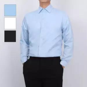 트렌디 카라 슬림핏 셔츠 데일리룩 남성 남방 긴팔 간절기 [aFOS6EN]