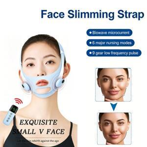얼굴 EMS 리프팅 기기 턱살 볼살 슬리밍 스트랩 윤곽 마사지기 이중턱 제거 V라인 리프트 벨트 스킨케어 도