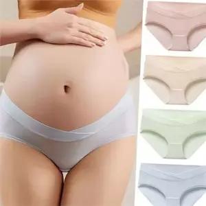 임산부 팬티 임산부 삼각 팬티 데일리 쿨링 무봉제 통기성 속옷