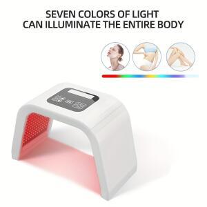 7색 LED 라이트 디바이스 얼굴 피부 휴일 아이디어 홈케어 관리