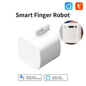 유형 C 충전식 Tuya Bluetooth 스마트 핑거 로봇 스위치 버튼 푸셔 원격 제어 기기 Google 홈 Alexa Voice