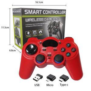 2.4G 무선 컨트롤러 안드로이드 호환 스마트 P3 스팀 TV TVBox PC360 호환