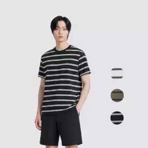 [공식매장정품] 폴햄 남성 쿨코튼 스트라이프 반팔티 PHG2TS1070