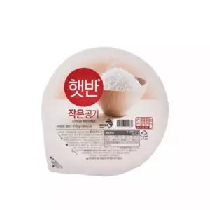 햇반 백미 즉석밥 작은공기 130g 36개