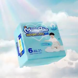 마미포코 팬티형 기저귀 하이퍼드라이 점보 남아용 6단계 84매 1BOX MNS