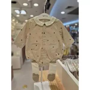 아가방 세이브존03 아가방 고미 코듀로이 바디수트(양말) YA01T527504Y